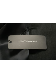 Dolce & Gabbana Men's Black Striped Button Up Vest : Picture 6