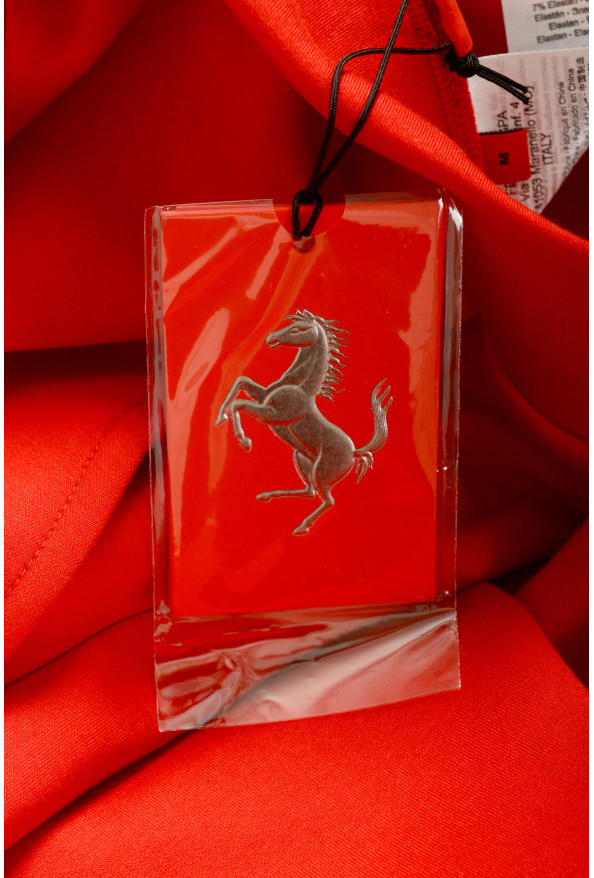 Scuderia Ferrari Men's Red "Double Face Lanyard" Joggers Pants: Picture 4