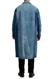 Scuderia Ferrari Fluid Two Tone Blue Denim Coat: Picture 3