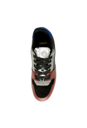 Versace Men's Medusa Logo Multicolor Leather Athletic Sneakers Shoes: Picture 7