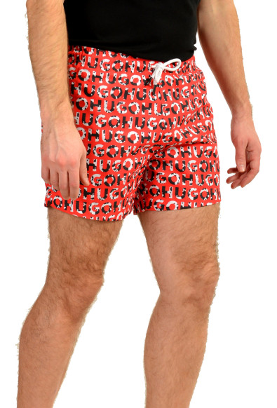 Hugo Boss Men's "TORTUGA" Logo Print Swim Board Shorts: Picture 2