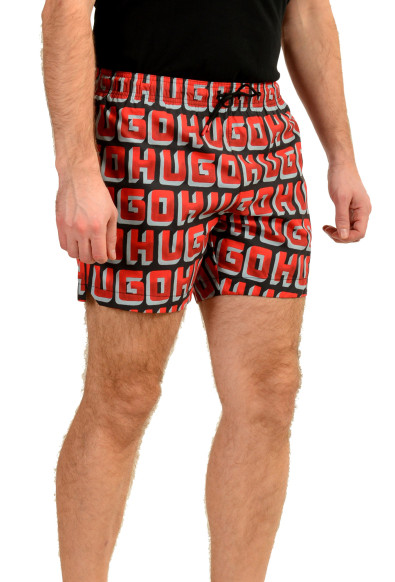 Hugo Boss Men's "VICE" Logo Print Swim Board Shorts: Picture 2