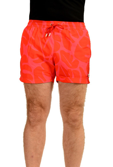 Hugo Boss Men's "Bari" Multi-Color Floral Print Swim Board Shorts