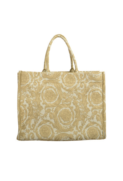 Versace Unisex Barocco Athena Jacquard Embroidery Extra Large Tote Shoulder Bag: Picture 2