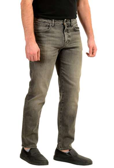 Hugo Boss Men's "RE.MAINE BO HYPER" Gray Straight Leg Jeans : Picture 2