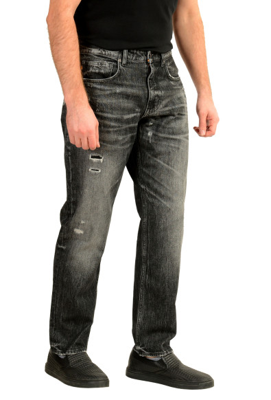 Hugo Boss Men's "TROY BO MARBLE 1" Regular Taper Fit Jeans: Picture 2