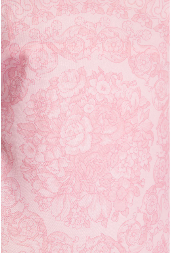 Versace Women's Dusty Rose Barocco One Piece Swimsuit: Picture 3