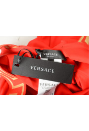 Versace Women's Greca Border One Piece Red Swimsuit: Picture 5