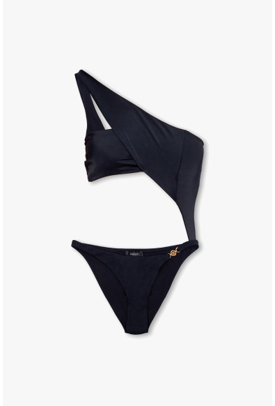 Versace Women's Black One Piece Swimsuit