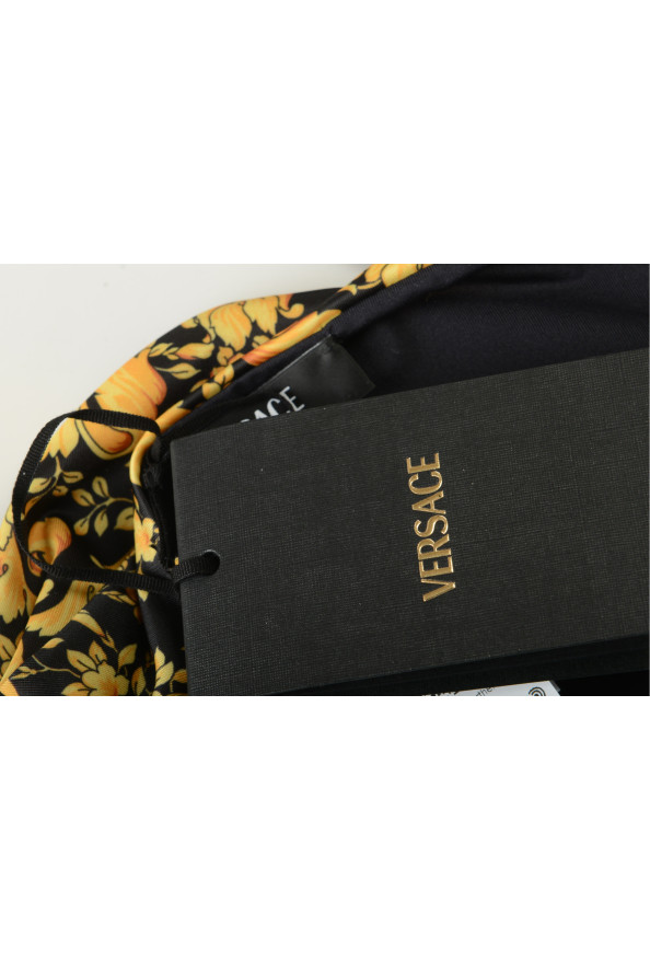 Versace Women's Black & Gold Barocco One Piece Swimsuit: Picture 5