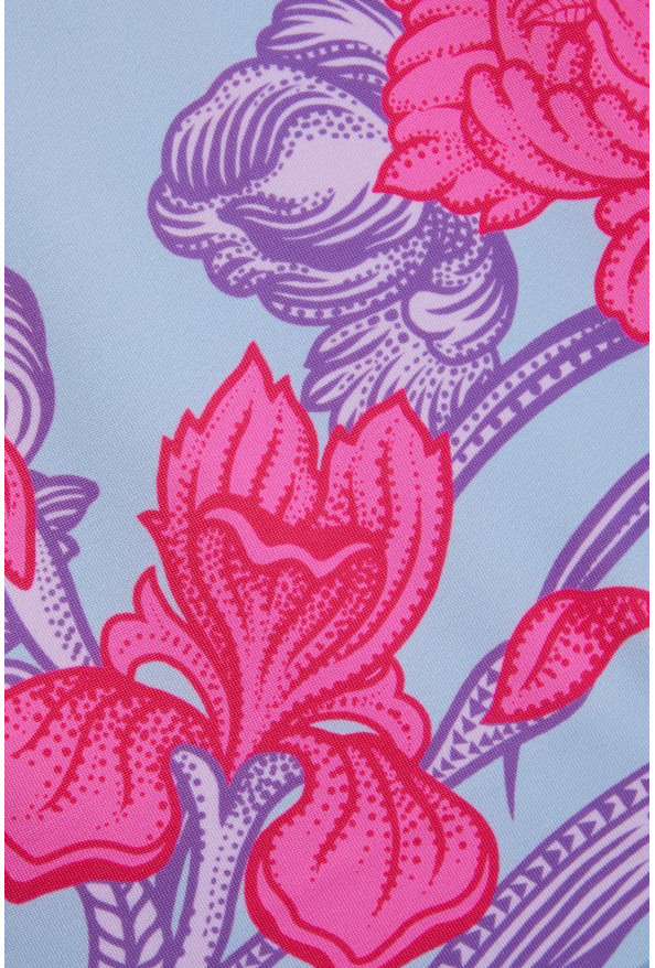 Versace Women's Cornflower Print One Piece Swimsuit: Picture 4