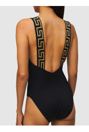 Versace Women's Greca Border One Piece Black Swimsuit : Picture 5