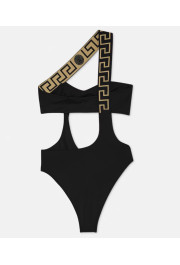 Versace Women's Greca Border One Piece Black Swimsuit : Picture 3