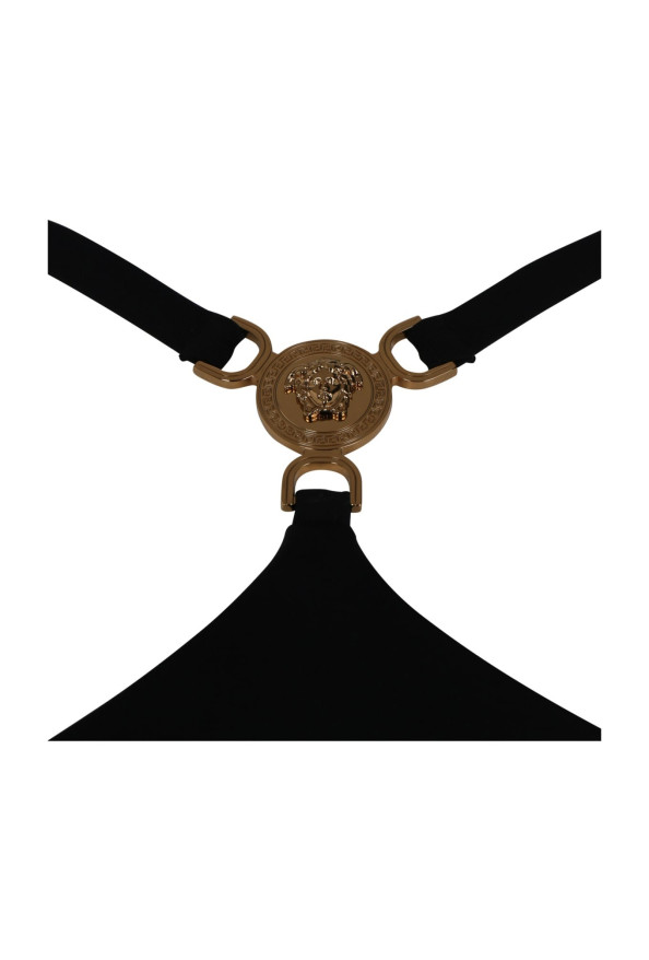 Versace Women's Medusa Head One Piece Black Swimsuit : Picture 3