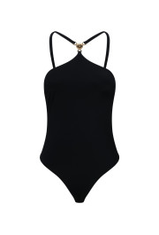Versace Women's Medusa Head One Piece Black Swimsuit : Picture 7