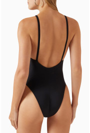 Versace Women's Medusa Head One Piece Black Swimsuit : Picture 2