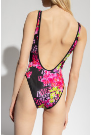 Versace Women's Logo Reversible One Piece Swimsuit: Picture 2