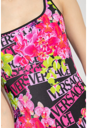 Versace Women's Logo Reversible One Piece Swimsuit: Picture 3