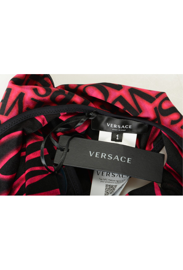 Versace Women's Logo Reversible One Piece Swimsuit : Picture 9