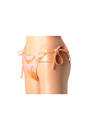 Versace Women's Gold & Pink Barocco Swim Brief Bikini: Picture 2