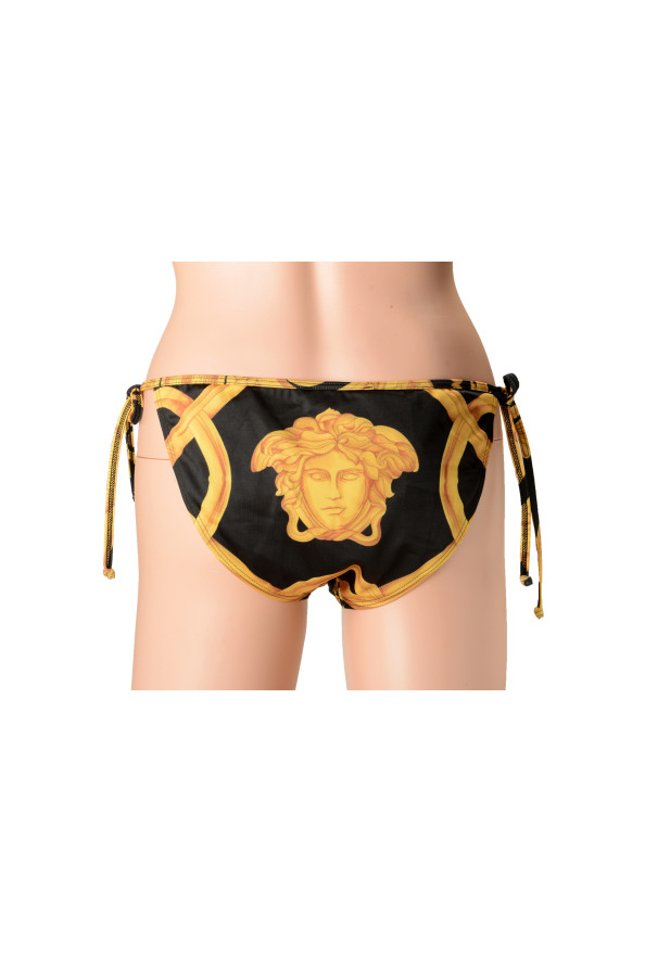 Versace Women's Gold & Black Barocco Swim Brief Bikini: Picture 3