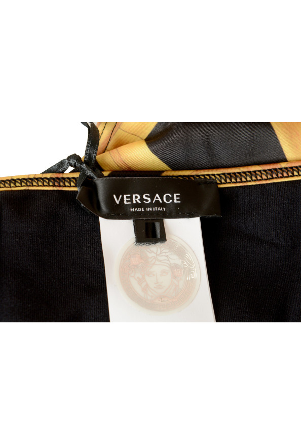 Versace Women's Gold & Black Barocco Swim Brief Bikini: Picture 4