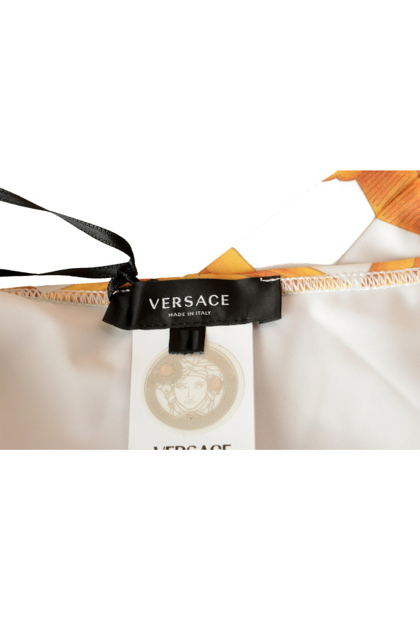 Versace Women's Gold & White Barocco Swim Brief Bikini: Picture 4