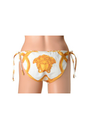 Versace Women's Gold & White Barocco Swim Brief Bikini: Picture 3