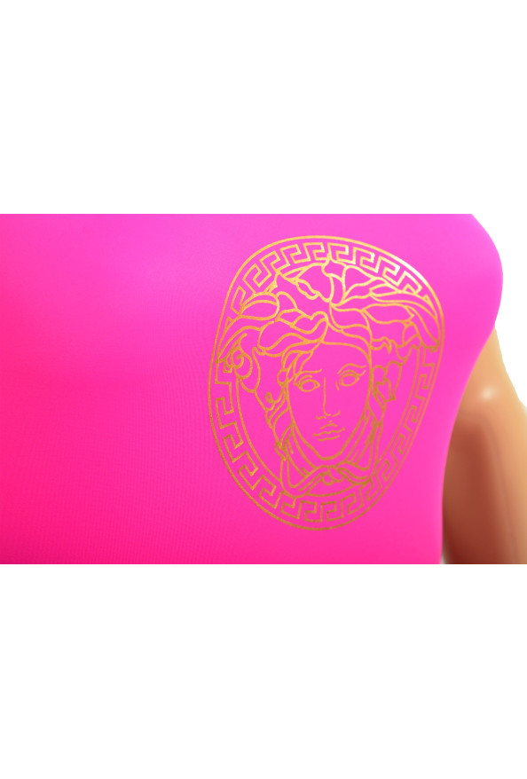 Versace Women's Gold Medusa Head One Piece Swimsuit: Picture 4