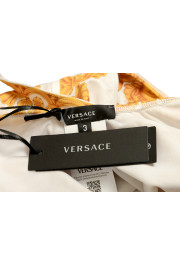 Versace Women's White & Gold Barocco One Piece Swimsuit: Picture 5