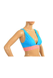 Versace Women's "Greca Border" Two Tone Swimsuit Top: Picture 2