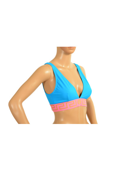 Versace Women's "Greca Border" Two Tone Swimsuit Top : Picture 2