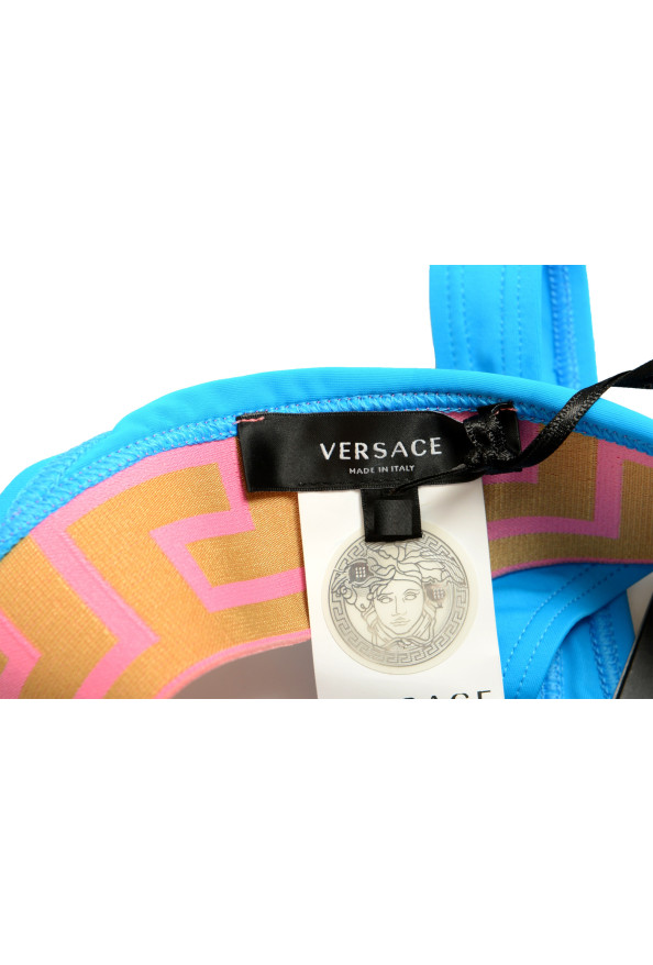 Versace Women's "Greca Border" Two Tone Swimsuit Top: Picture 4