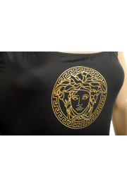 Versace Women's Gold Medusa Head One Piece Swimsuit : Picture 4