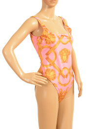 Versace Women's Pink & Gold Barocco One Piece Swimsuit : Picture 2