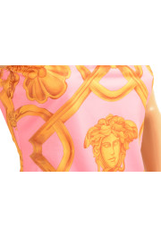 Versace Women's Pink & Gold Barocco One Piece Swimsuit : Picture 4