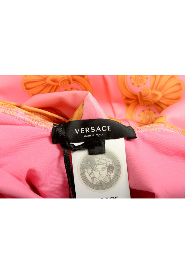 Versace Women's Pink & Gold Barocco One Piece Swimsuit : Picture 5
