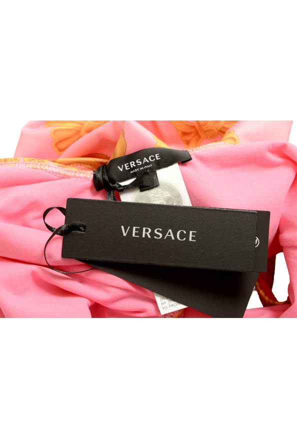 Versace Women's Pink & Gold Barocco One Piece Swimsuit : Picture 6