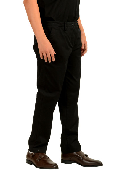Scuderia Ferrari Men's Black Flat Front Casual Pants: Picture 2