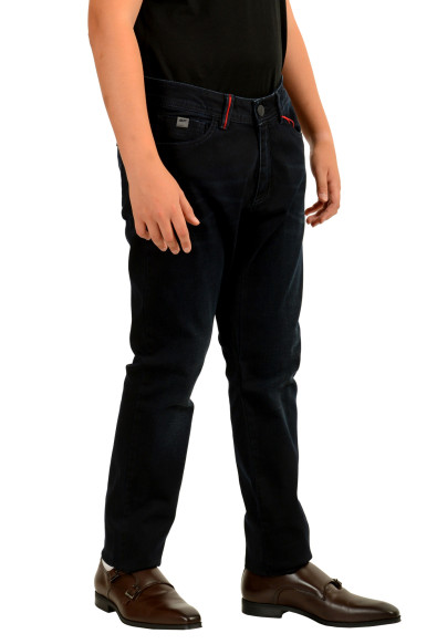 Scuderia Ferrari Men's 5 Pockets Blue Wash Straight Leg Jeans: Picture 2