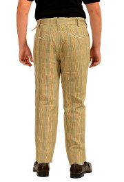 Incotex Slowear Men's Slim Fit "Pattern 36" Linen Plaid Casual Pants: Picture 3
