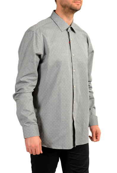 Hugo Boss Men's "Valerio" Modern Fit Geometric Print Dress Shirt: Picture 2