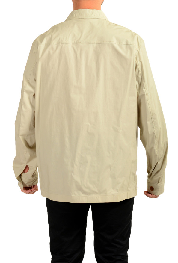 Hugo Boss "C-Carper-OS-232F" Relaxed Fit Beige Windbreaker Jacket : Picture 3