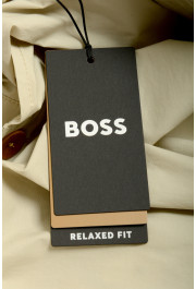 Hugo Boss "C-Carper-OS-232F" Relaxed Fit Beige Windbreaker Jacket : Picture 7