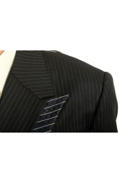 Dolce & Gabbana Men's Silk Wool Striped Three Piece Suit: Picture 7