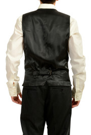 Dolce & Gabbana Men's Silk Wool Striped Three Piece Suit: Picture 10