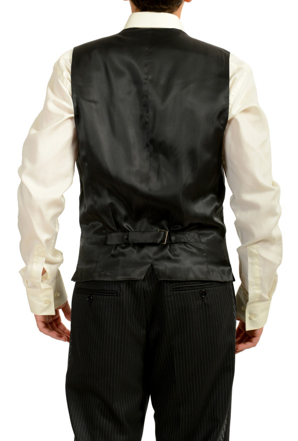 Dolce & Gabbana Men's Silk Wool Striped Three Piece Suit: Picture 10