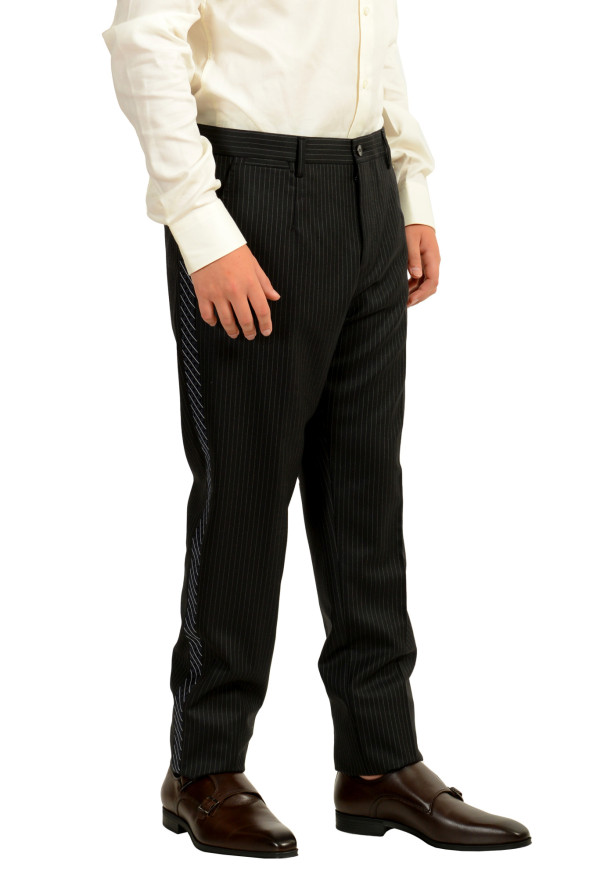Dolce & Gabbana Men's Silk Wool Striped Three Piece Suit: Picture 12