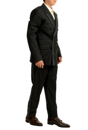 Dolce & Gabbana Men's Silk Wool Striped Three Piece Suit: Picture 2