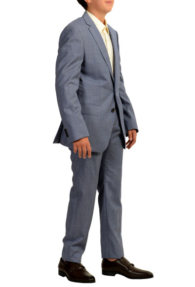 Hugo Boss Men's "Huge5/Genius3" Blue 100% Wool Two Button Suit: Picture 2